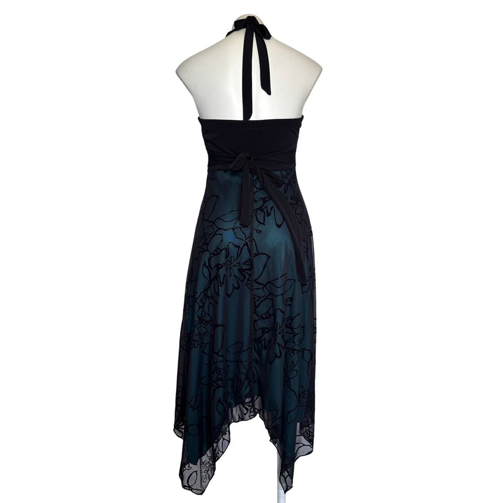 y2k Speechless Whimsigoth Fairy Halter Dress Asymmetric Romantic Goth Witchy - Picture 6 of 12